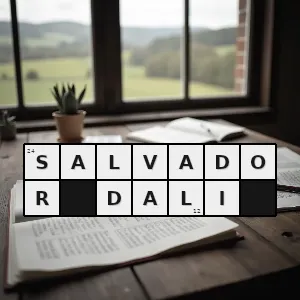 Hasło krzyżówkowe hiszpański malarz surrealista płonąca żyrafa - salvador dali – rozwiązanie, synonimy, podpowiedzi i definicje krzyżówkowe